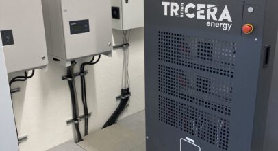 TRICERA-Batteriespeicher beim Kunden TOPREGAL