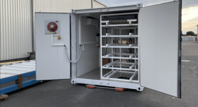 Batteriespeicher für Streetscooter-Batterien