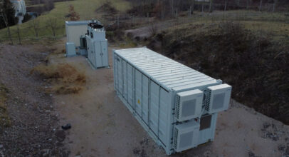 Batteriespeicher der Firma TRICERA energy in Schneeberg